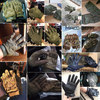 Multicam Tactical Glove Camo Army Military Combat Airsoft Bicycle Outdoor Hiking Shooting Paintball Hunting Full Finger Gloves