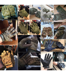 Multicam Tactical Glove Camo Army Military Combat Airsoft Bicycle Outdoor Hiking Shooting Paintball Hunting Full Finger Gloves