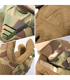 Multicam Tactical Glove Camo Army Military Combat Airsoft Bicycle Outdoor Hiking Shooting Paintball Hunting Full Finger Gloves