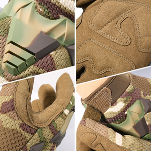 Multicam Tactical Glove Camo Army Military Combat Airsoft Bicycle Outdoor Hiking Shooting Paintball Hunting Full Finger Gloves